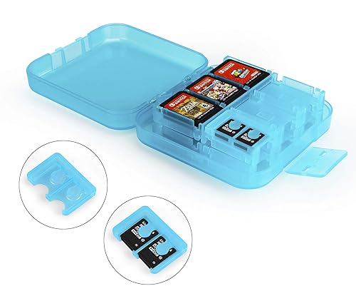 Miniatura 2 de Tienda Basics Game Storage Case for 24 Nintendo Switch Games - 34 x 34 x 1 Inches Blue