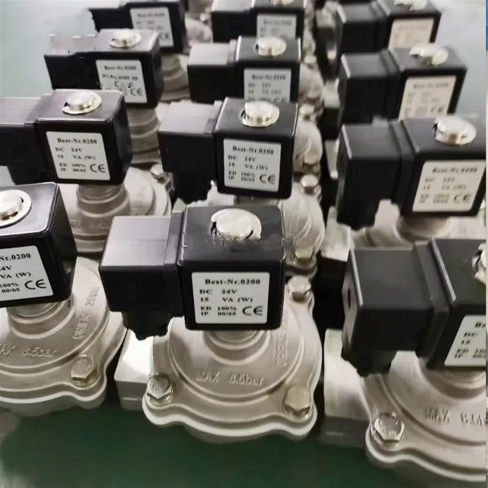 1 Pieza DMF-Z-25 Colector de Polvo neumático con Bolsa en ángulo Recto DC24V Válvula de Pulso de solenoide de 1 Pulgada(DC12V)
