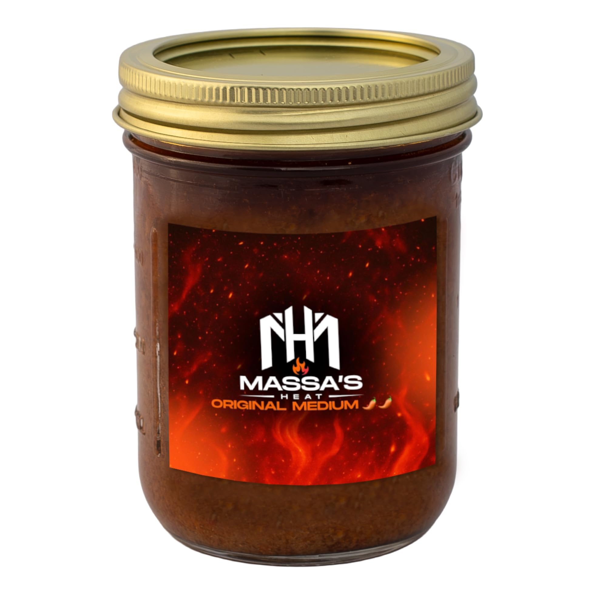Massa's Heat Pepper Sauce- Original Flavor (MEDIUM SPICE) Elevates Every Meal- Deliciously Deep, Smoky, and Savory Flavor Made with Locally Sourced