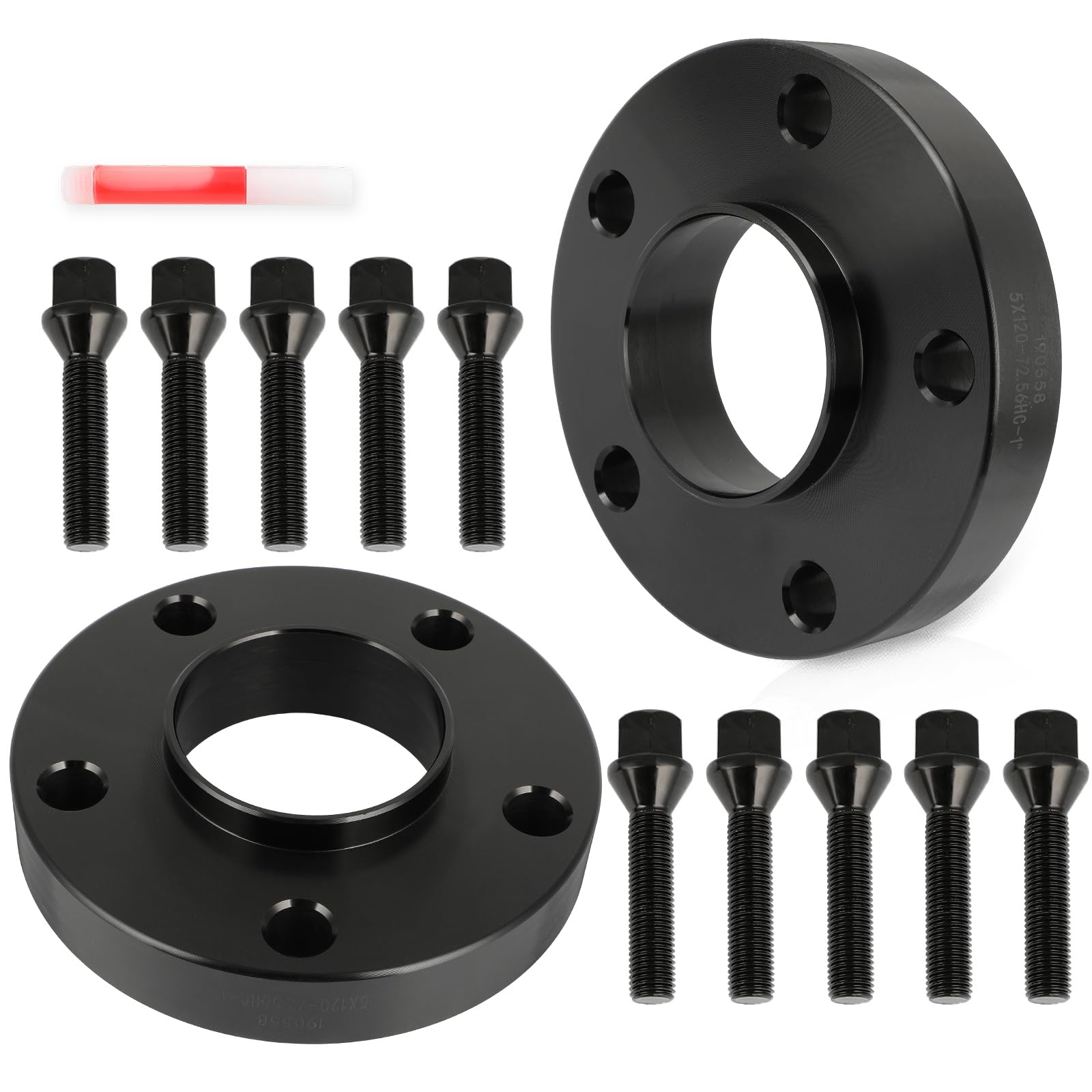 SCITOO 2Pcs 5x120 Wheel Spacers 1 inch 11-13 for BMW 128i,92-97 for 318is