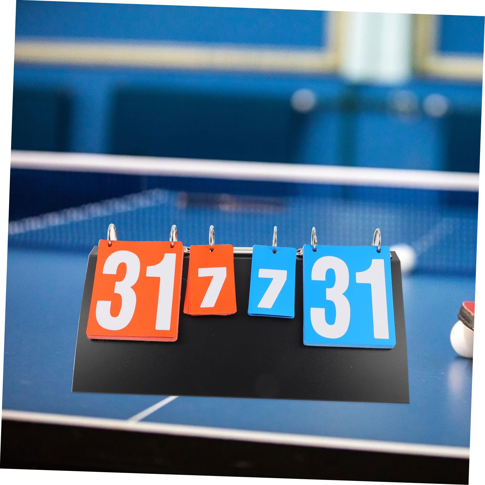 WOONEKY Segnapunti da Tennis da Tavolo Tabellone Segnapunti Sportivo Cifre Articoli Sportivi Pratici