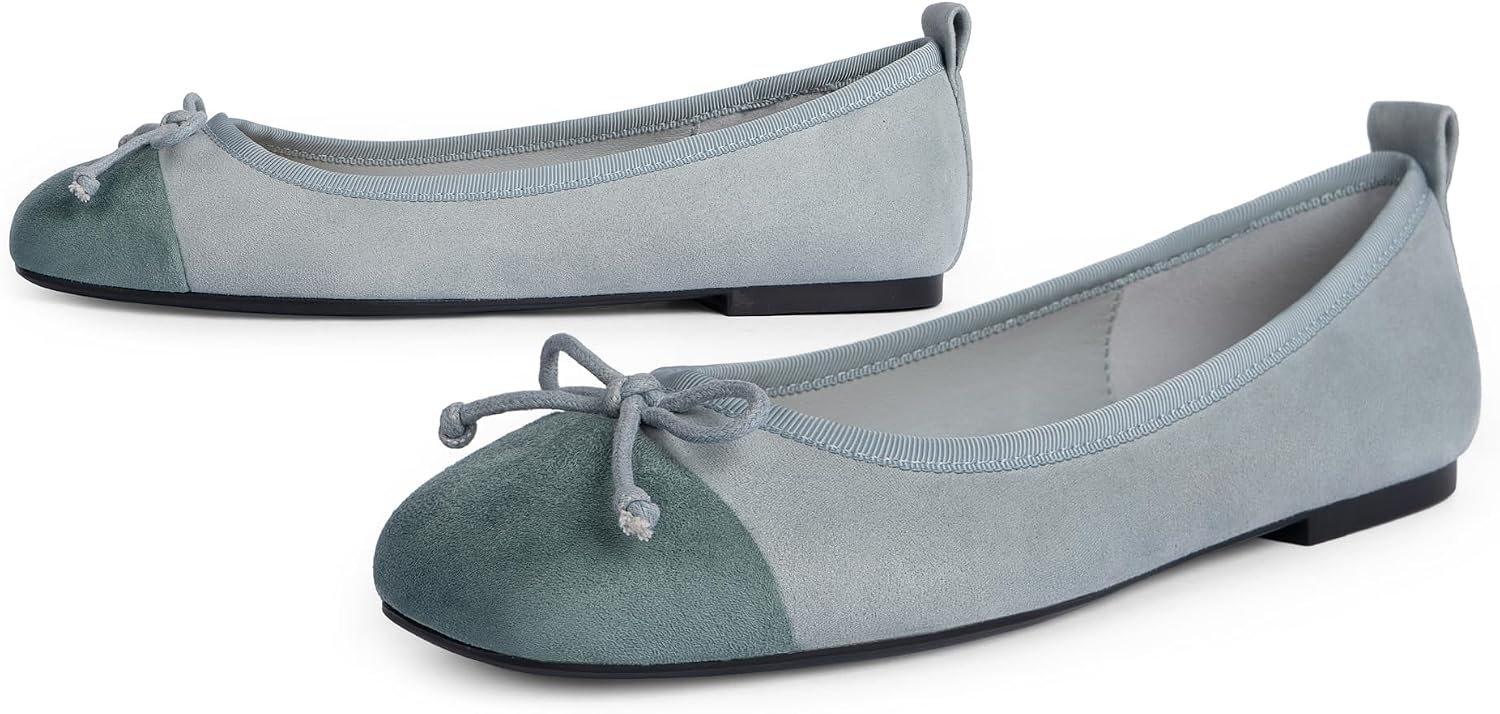 Modatope Womens Flats Ballet Ballerina Flats for Women image 5