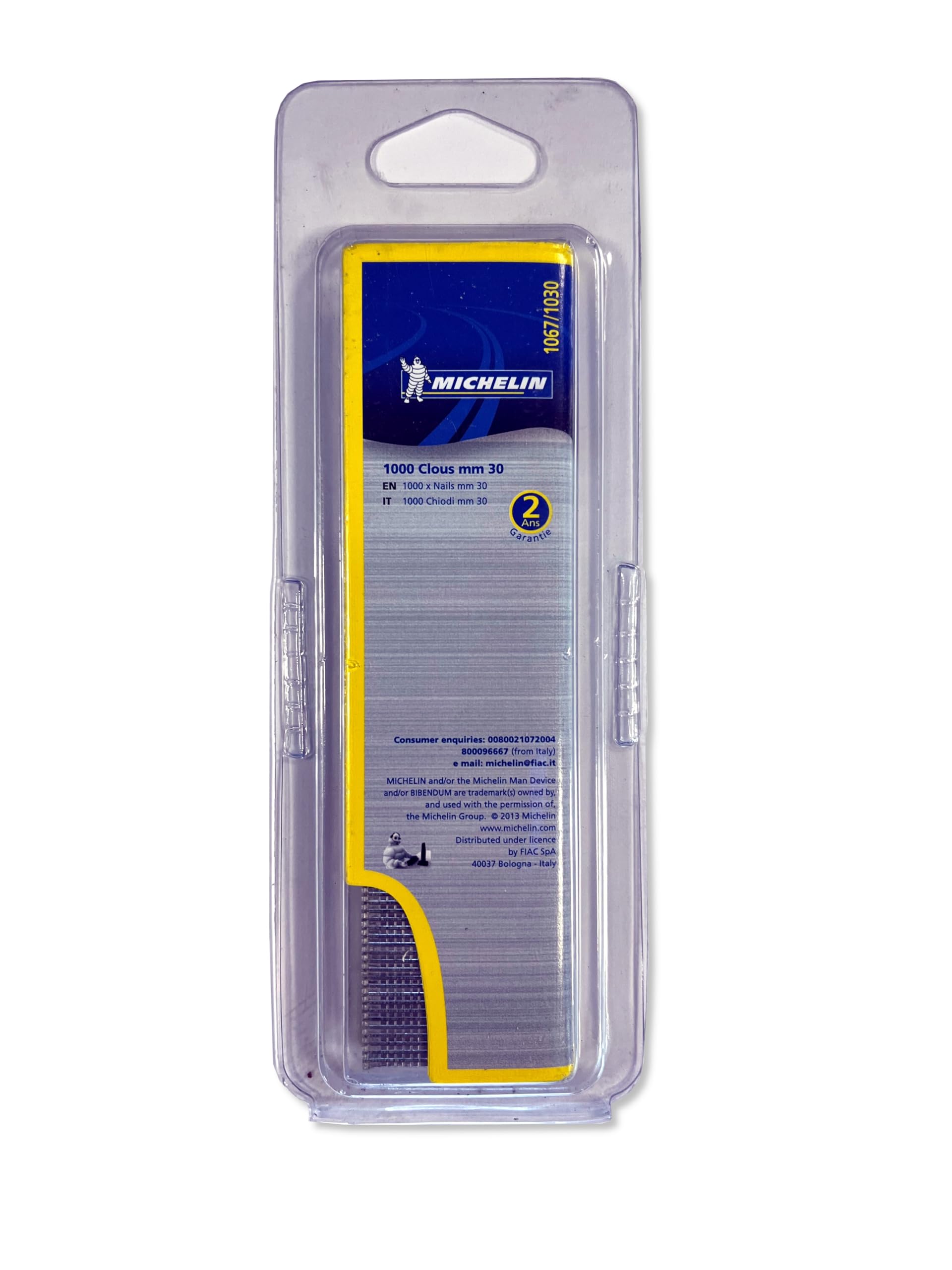 MICHELIN 1126001376 gwoździe, stal, 30 mm