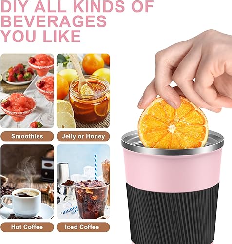 Miniatura 128 de Taza de café de 12 onzas – Taza de viaje aislada a prueba de derrames con tapa a prueba de fugas, taza de café de viaje de acero inoxidable al