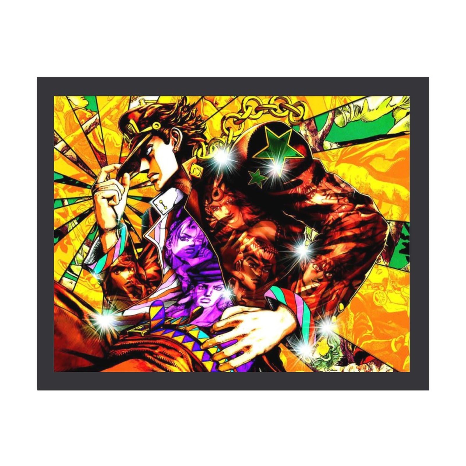 Amazon.co.jp: アートパネル 30×40cm ジョジョの奇妙な冒険 アート 