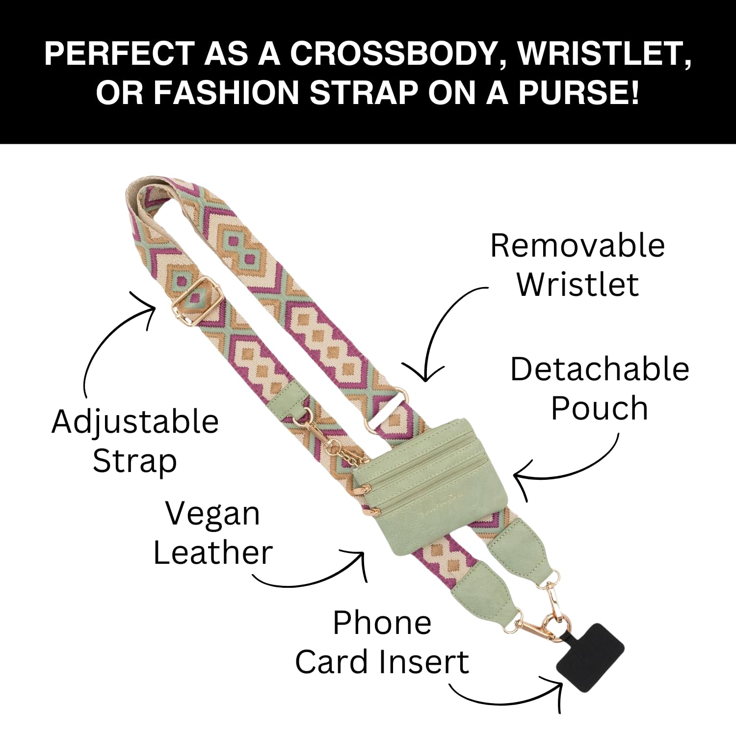 Amazon.com: Save the Girls Original Clip and Go Phone Strap