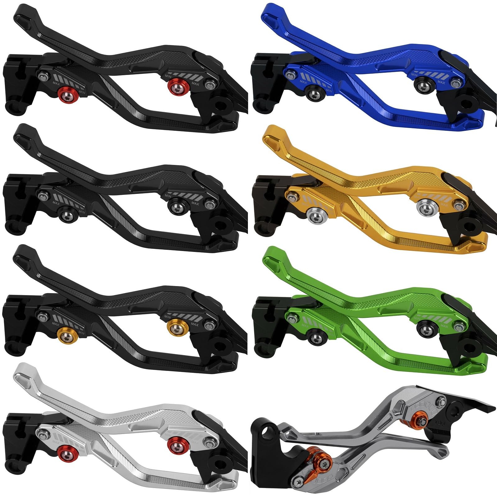 RESPUNEKBAH Palancas De Embrague De Freno De Motocicleta CNC Plegables
