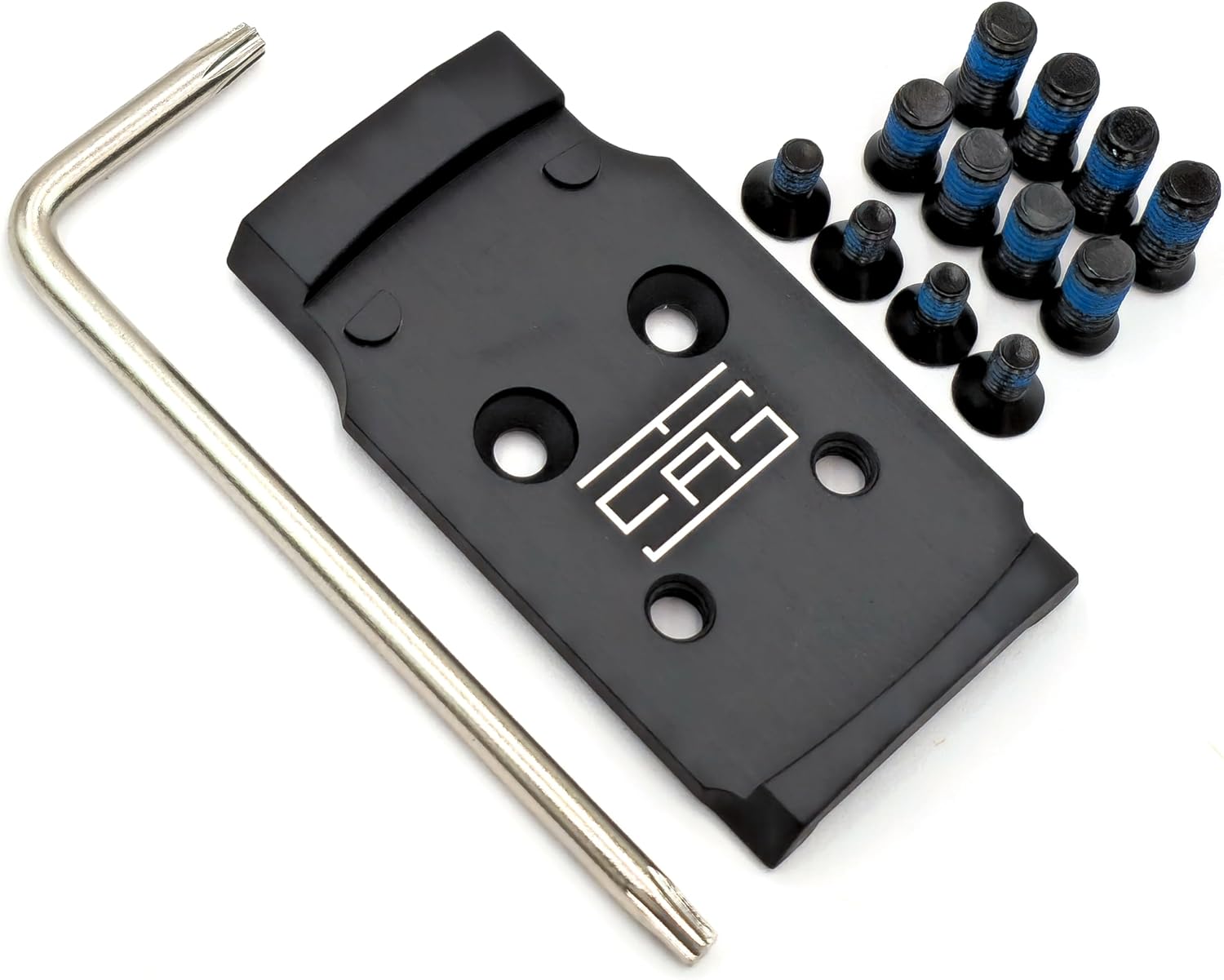 TSA® Adapter Plate for Walther® PDP® 2.0 Optics-Ready Slides | Fits Holosun® 407K 507K EPS Carry Shield® RMSc | 6061 Aluminum | NOT Compatible with PDP® 1.0