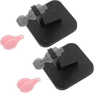 Amosfun 2pcs Mini Trailer Hitch Cover Fun and Unique Tow Hook Cap for Trucks Easy to Install and Replace Protects Receiver Hitch from Dirt and Damage