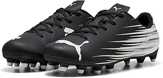 PUMA ATTACANTO II FG/AG Jr PUMA Black-PUMA Wh unisex-child Shoes