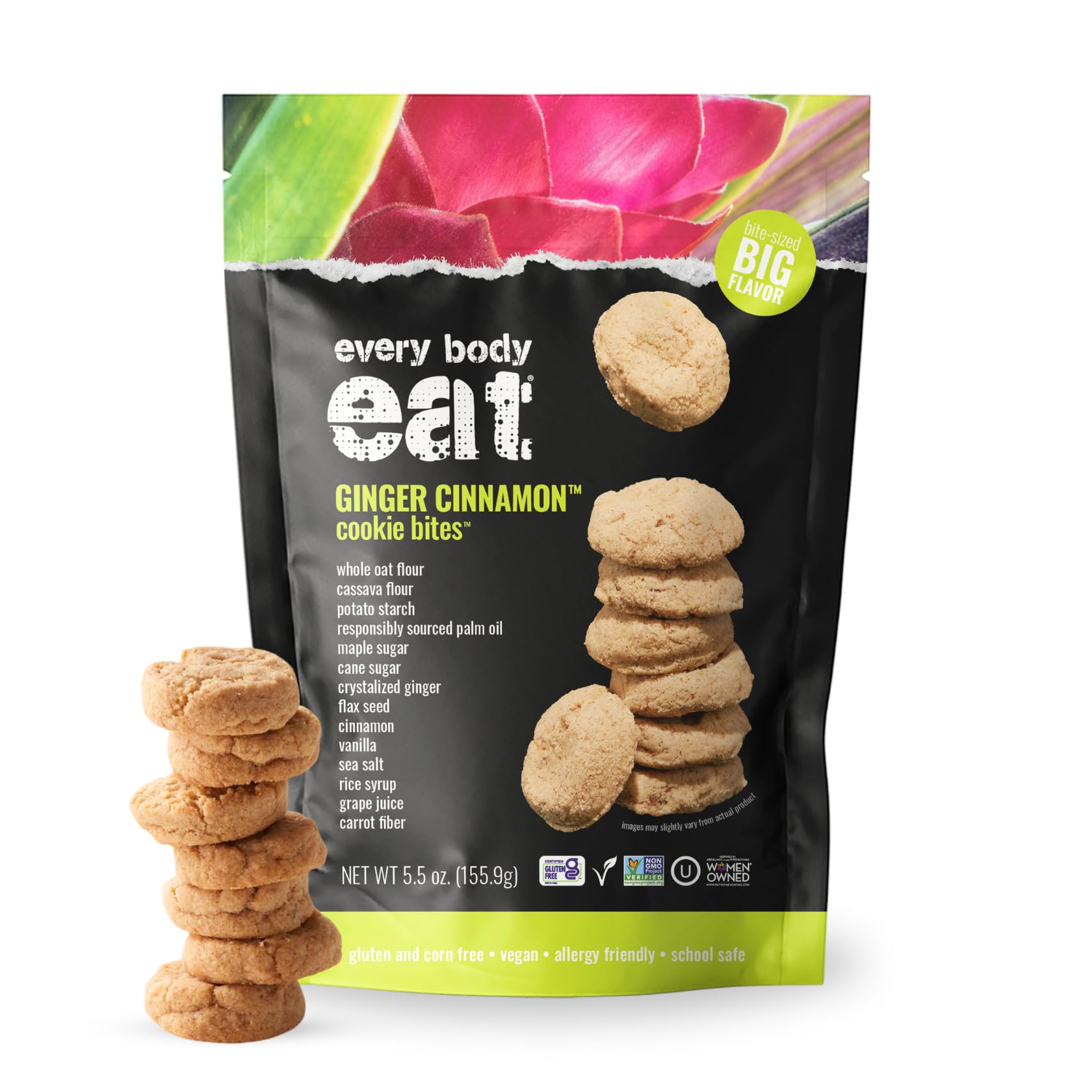 Every Body Eat Ginger Cinnamon Cookie Bites, 5.5 OZ