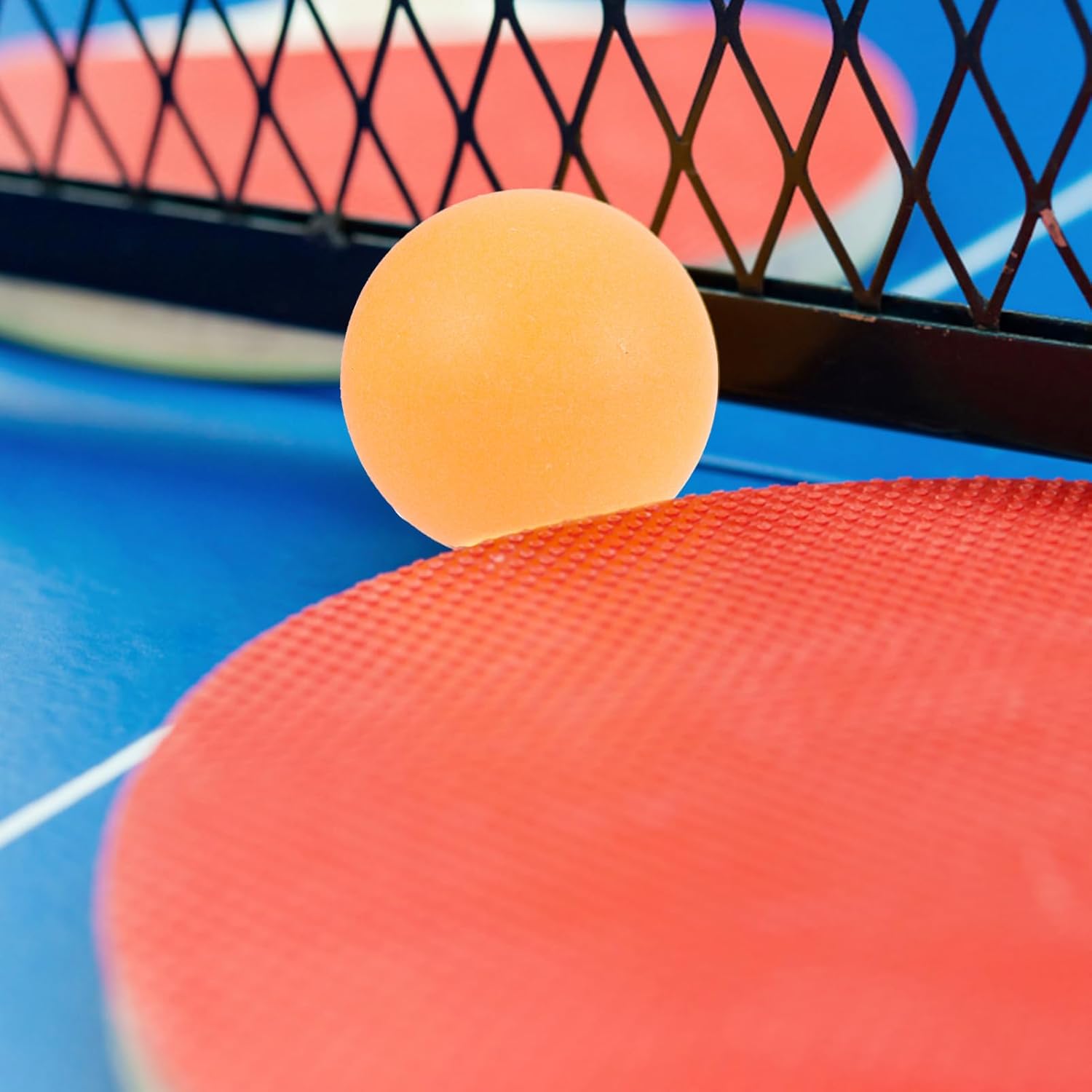 Table Tennis Balls Durable Punched Balls for Indoor Training Silicone Plugs for Beginners and Fun DIY