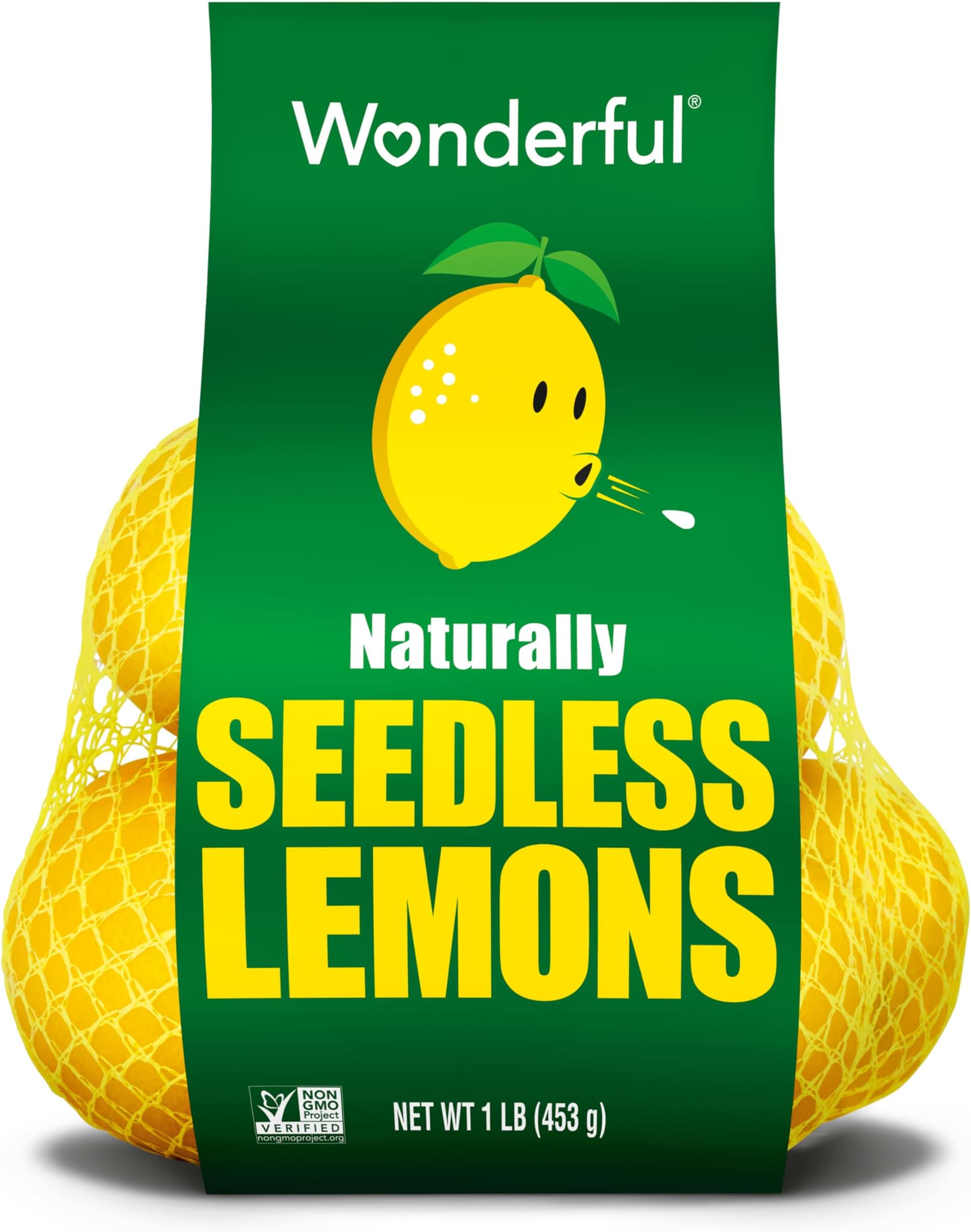 Wonderful Seedless Lemons 1lb Bag
