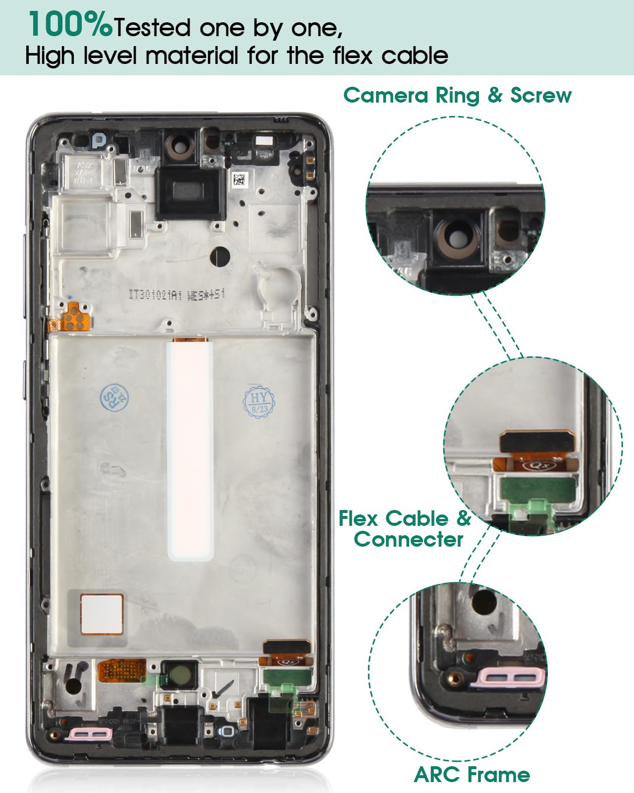 Amazon.com: OLED for Samsung Galaxy A52 5G Screen Replacement for