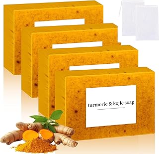 Jabón de Cúrcuma para Las Manchas, Crema para...