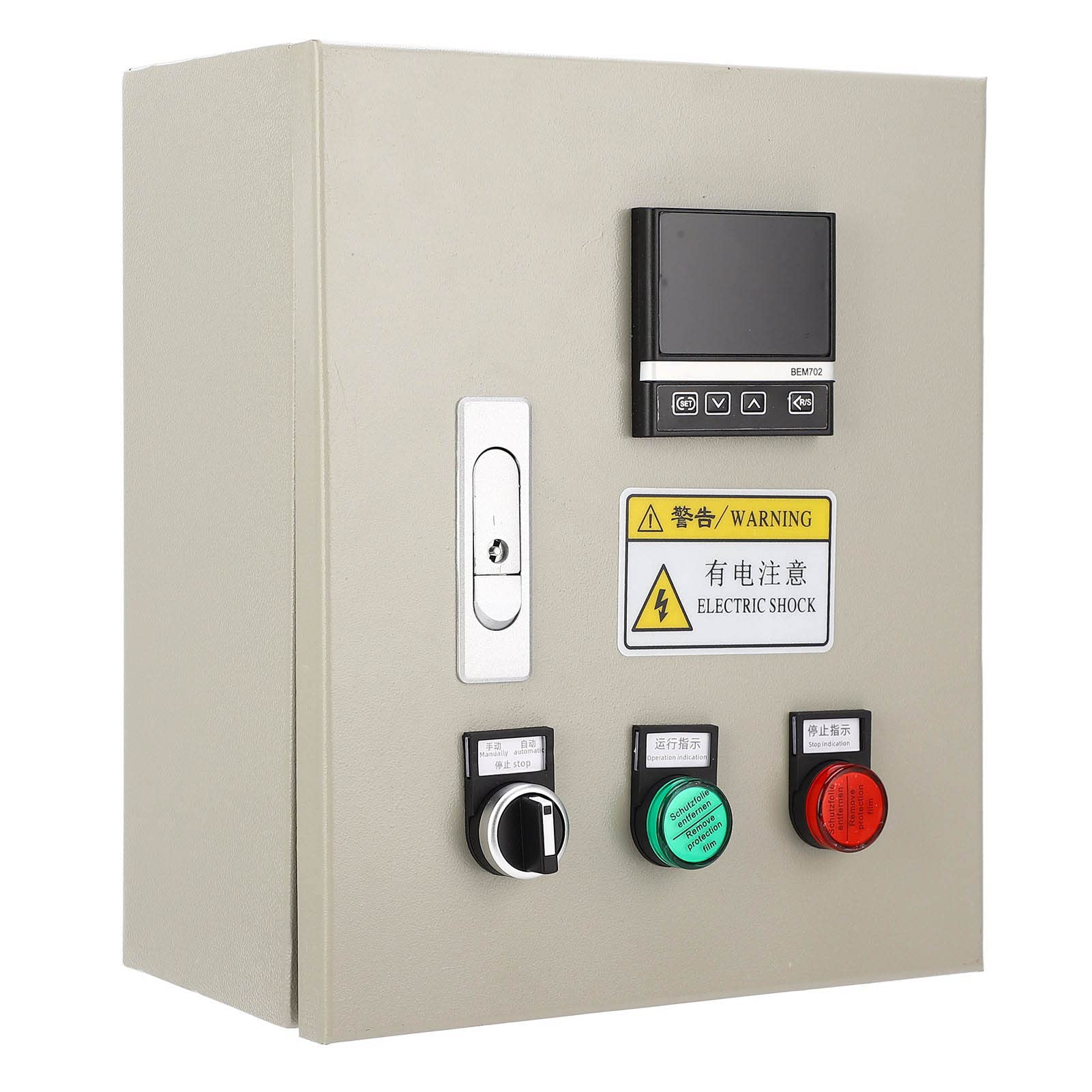 Generic Kontroler Temperatury PID, Kontroler Kontroli Temperatury PID z termoparą 0–400 ℃ Cyfrowa Kontrola 380 V AC 3 Faza 7,5 KW dla Inkubatora Piekarnika w Domu