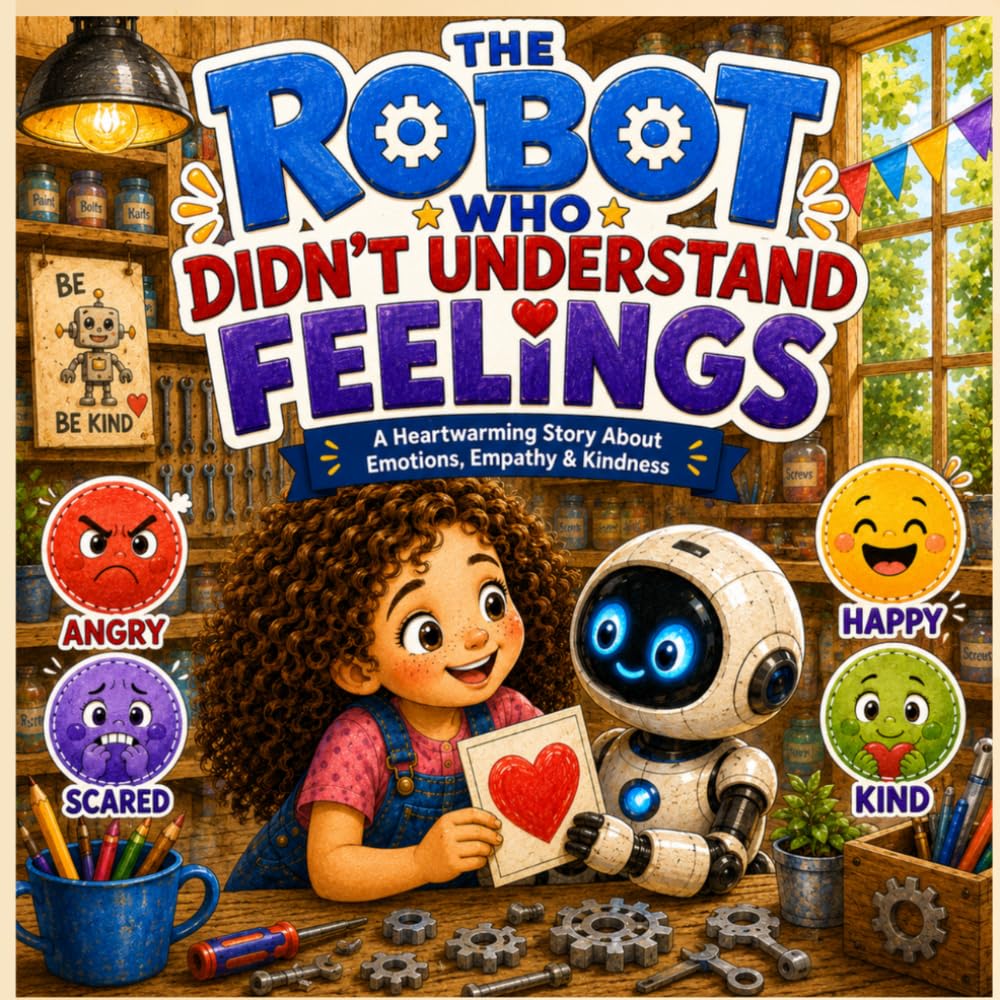 Mary and the Robot Who Couldn’t Understand Feelings: A Heartwarming Children's Story About Emotions, Kindness, Friendship, and Social-Emotional Learning