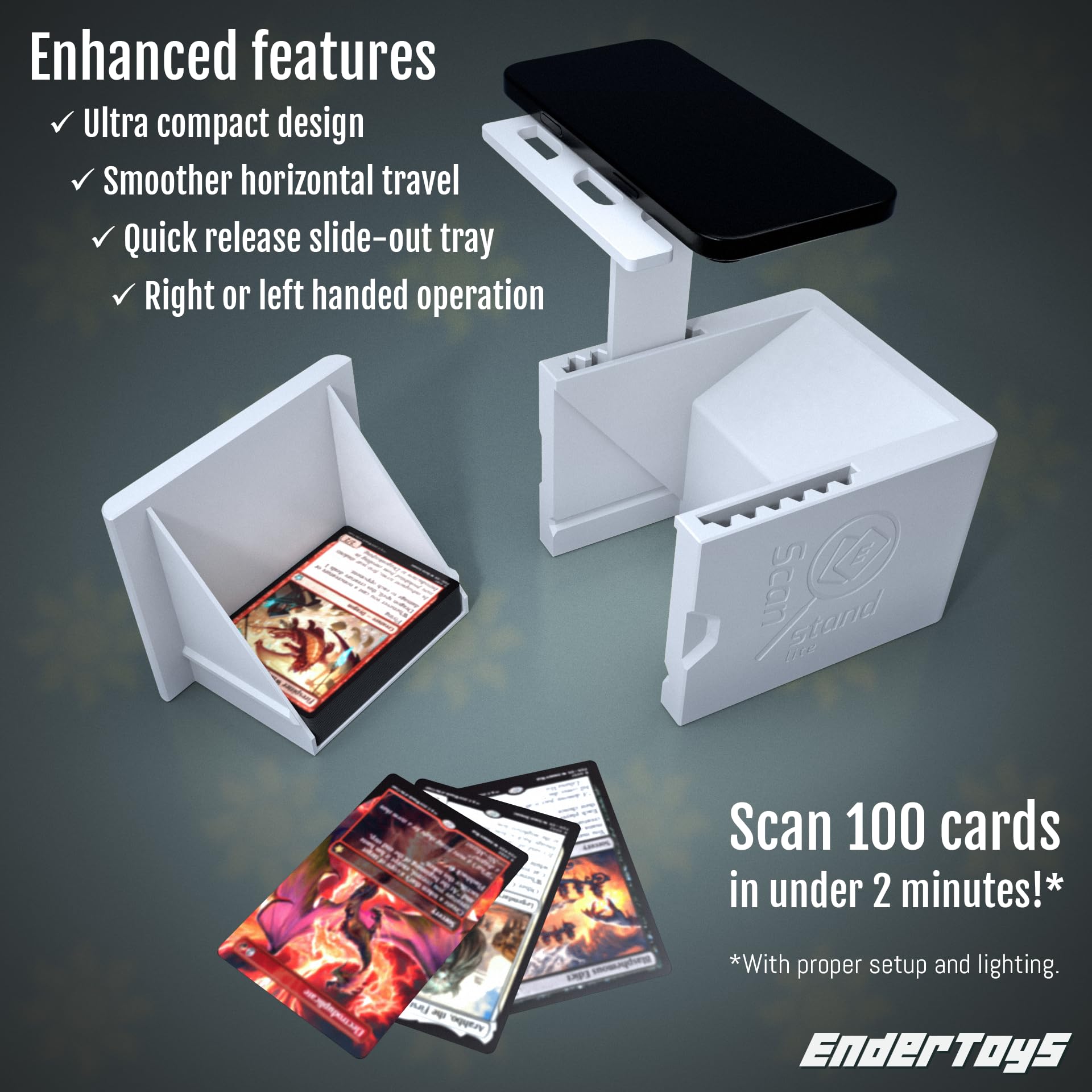 best token copy cards mtg Amazon.com: EnderToys MTG Card Scanner (Unsleeved Cards Only) - Scan Stand  Lite