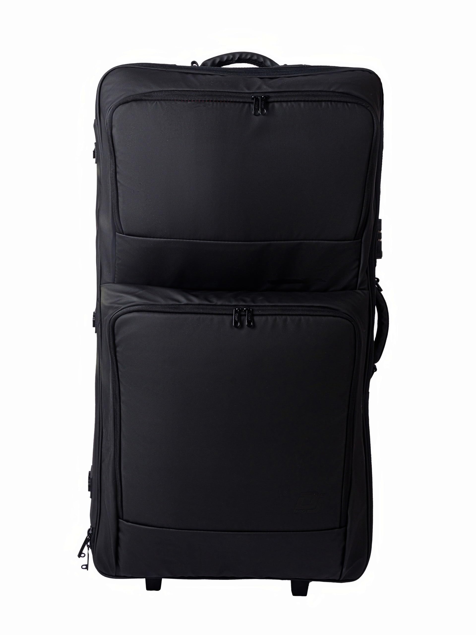 DJBAG-K-LARGESTSE, Schwarz, Extra großer Koffer mit Rollen für DJ-Controller