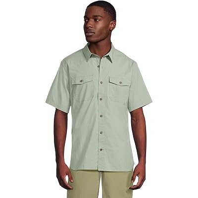 Мужская рубашка L.L.Bean L.L.Bean Riverton Ripstop Shirt, Short Sleeve faded sage