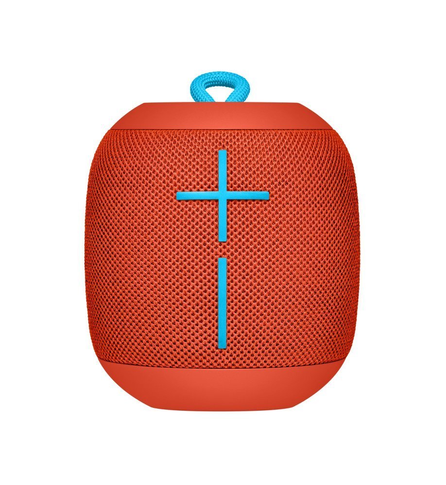 Logitech Ultimate Ears WONDERBOOM Super Portable Waterproof Bluetooth Speaker - Fireball Red(Renewed)