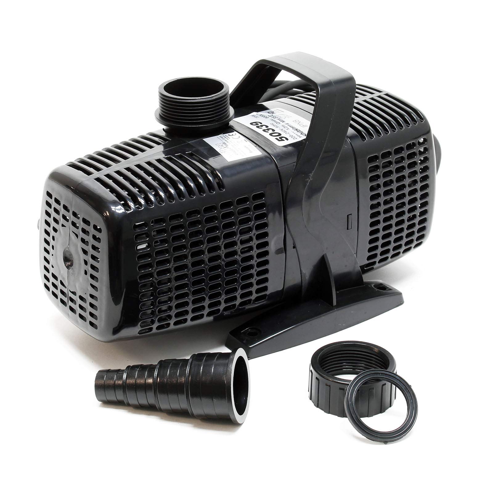 SunSun CQP-8000 Eco Pompa da laghetto 8000l/h 70W
