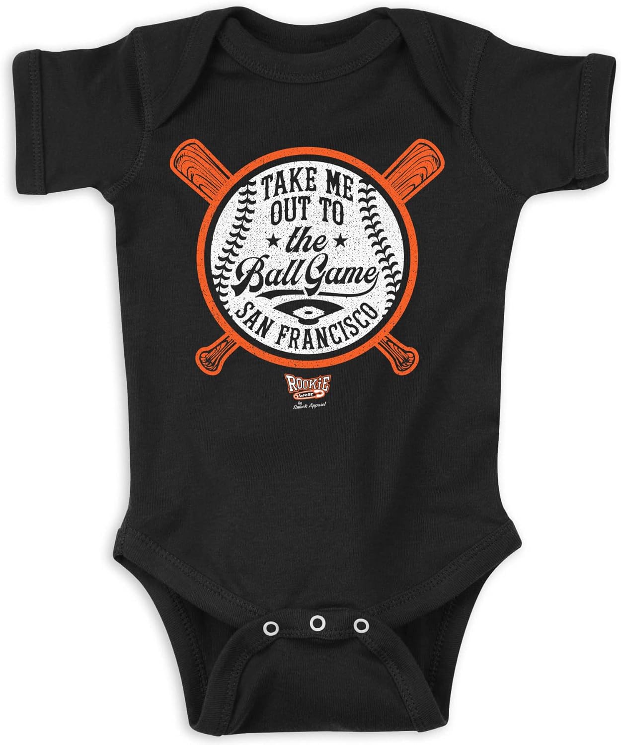 Take Me Out to The Ball Game Baby Apparel for Baseball Fans (NB-7T)