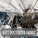 Boziqr Funny Cat Shower Curtain, Cool Cat Dinosaur Japanese Ocean Wave Decor Fabric Bathroom Curtains, Kids Children Rustic Wooden Farmhouse Shower Curtain, 70X70 Inches