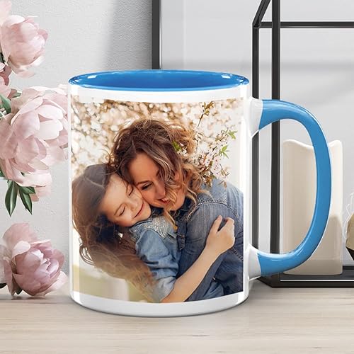 Miniatura 9 de Taza de café personalizada – Taza de cerámica personalizada con foto, texto o logotipo, taza de té Taza personalizada con imagen o mensaje Idea