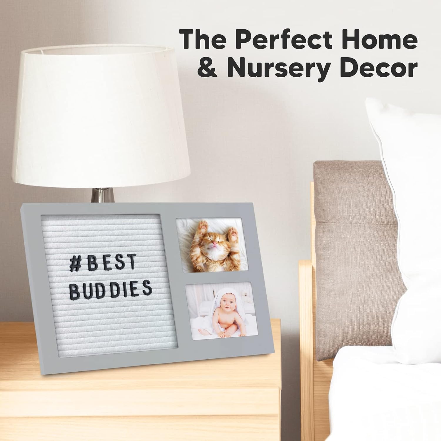 Buy Felt Letter Board Baby Keepsake Baby Picture Frame, Announcement