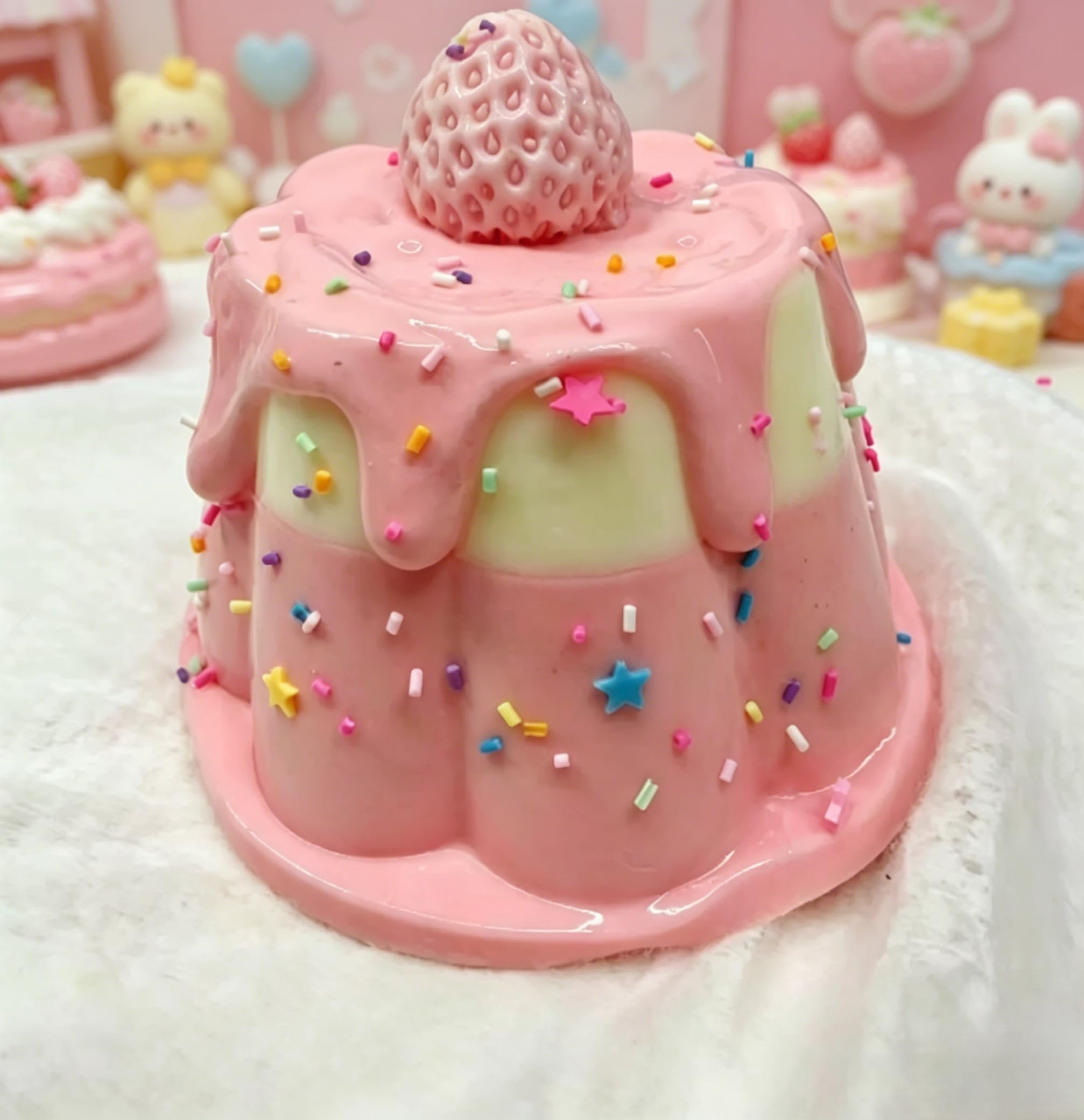 スクイーズケーキ おもちゃ 水感もちもち ぷにぷに低反発 フィジェットトイ ストレス解消 減圧グッズ 握る玩具 伸縮自在 洗える 静音 癒しグッズ 大人兼用 プレゼント用 [並行輸入品]