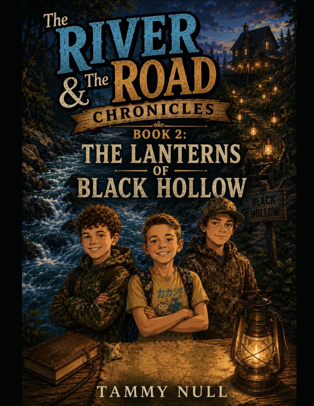 The River & The Road Chronicles: Book 2: The Lanterns of Black Hollow