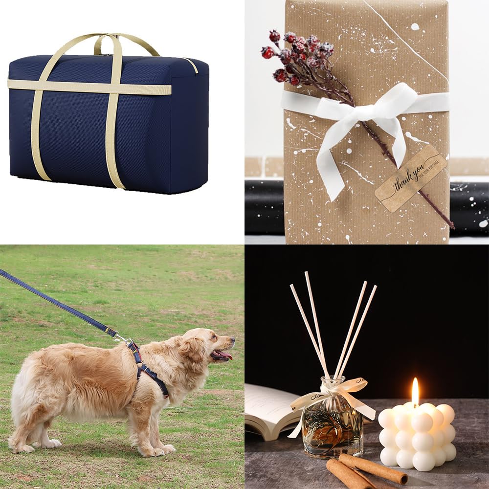 Gewebtes Band 20 Yards Länge 2.5cm Breite 2mm Dicke leuchtende Farben reißfest Köperband für Basteln Bündeln Verpacken Verzierungen Bekleidungsherstellung Textilaccessoires Umhängetaschen