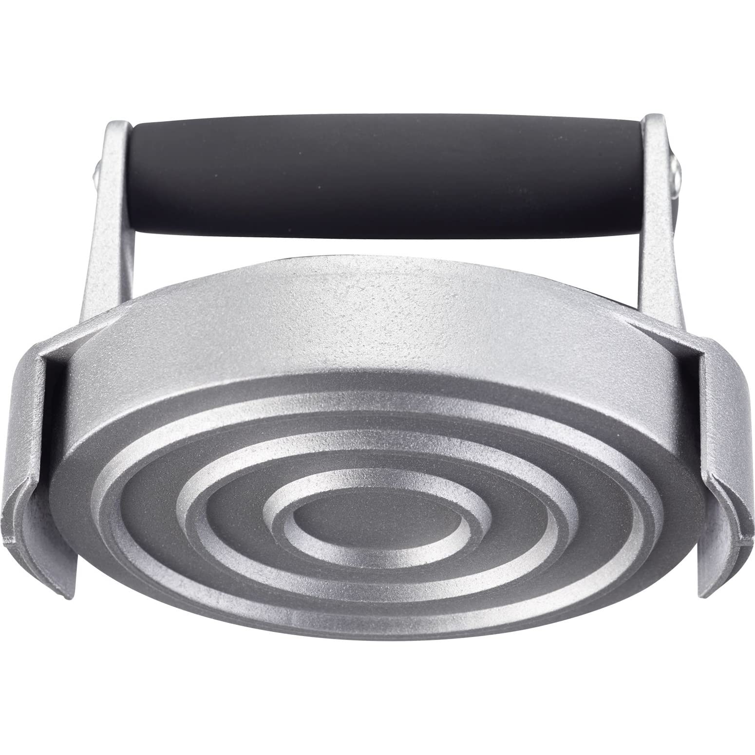 Westmark Hamburgermaker, regolabile per 3 diverse dimensioni Patty: 1/4 libbre, 1/3 libbre e 1/2 libbre, alluminio/plastica, Vario, argento/nero, 62252260
