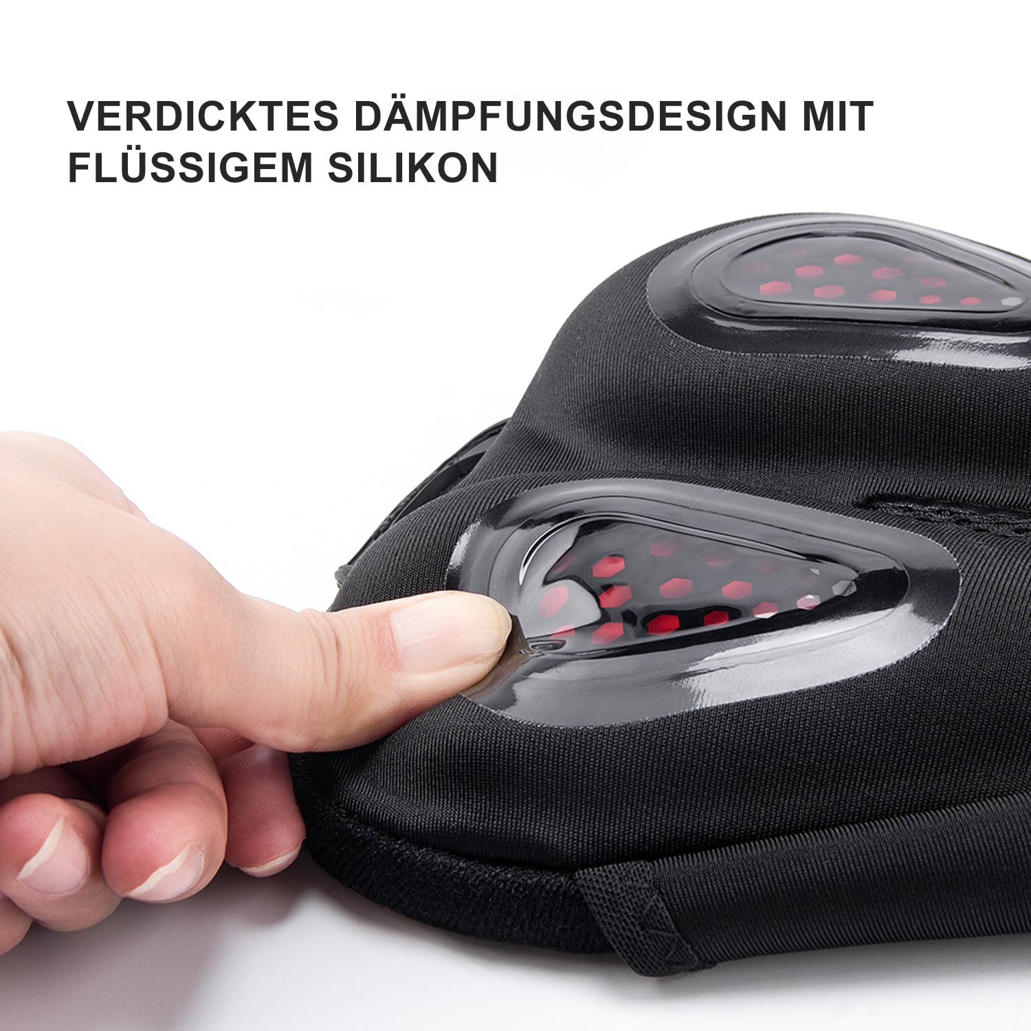 CXWXC Coprisella per Bicicletta Ergonomico con Gel, Copertura per Sellino Morbida e Comoda, Protezione Antiscivolo per Sella di Bicicletta per Donne e Uomini