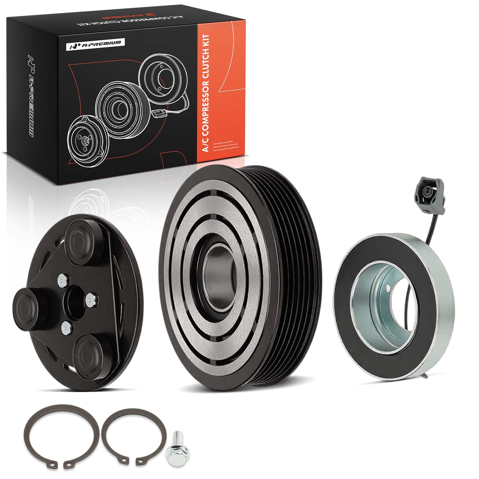 Amazon.com: A-Premium A/C Compressor Clutch Kit Fit for Mazda 3