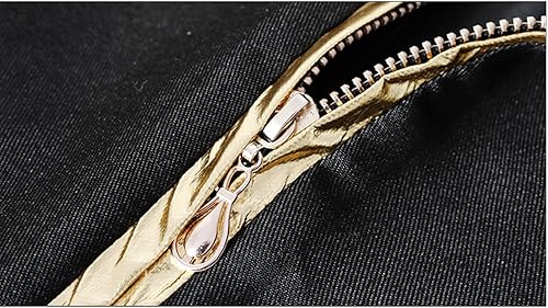 Vista 5 de Disfraz de chaqueta de príncipe de palacio dorado bordado para hombre