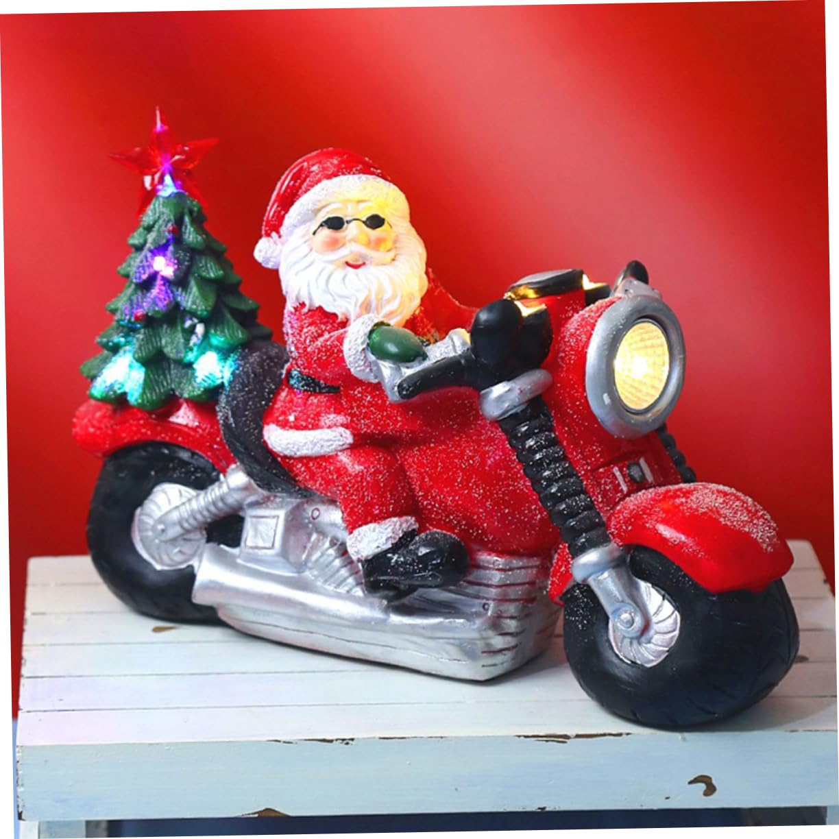 Amazon.co.jp: FONDOTIN シークリスマス サンタクロースの飾り 光る