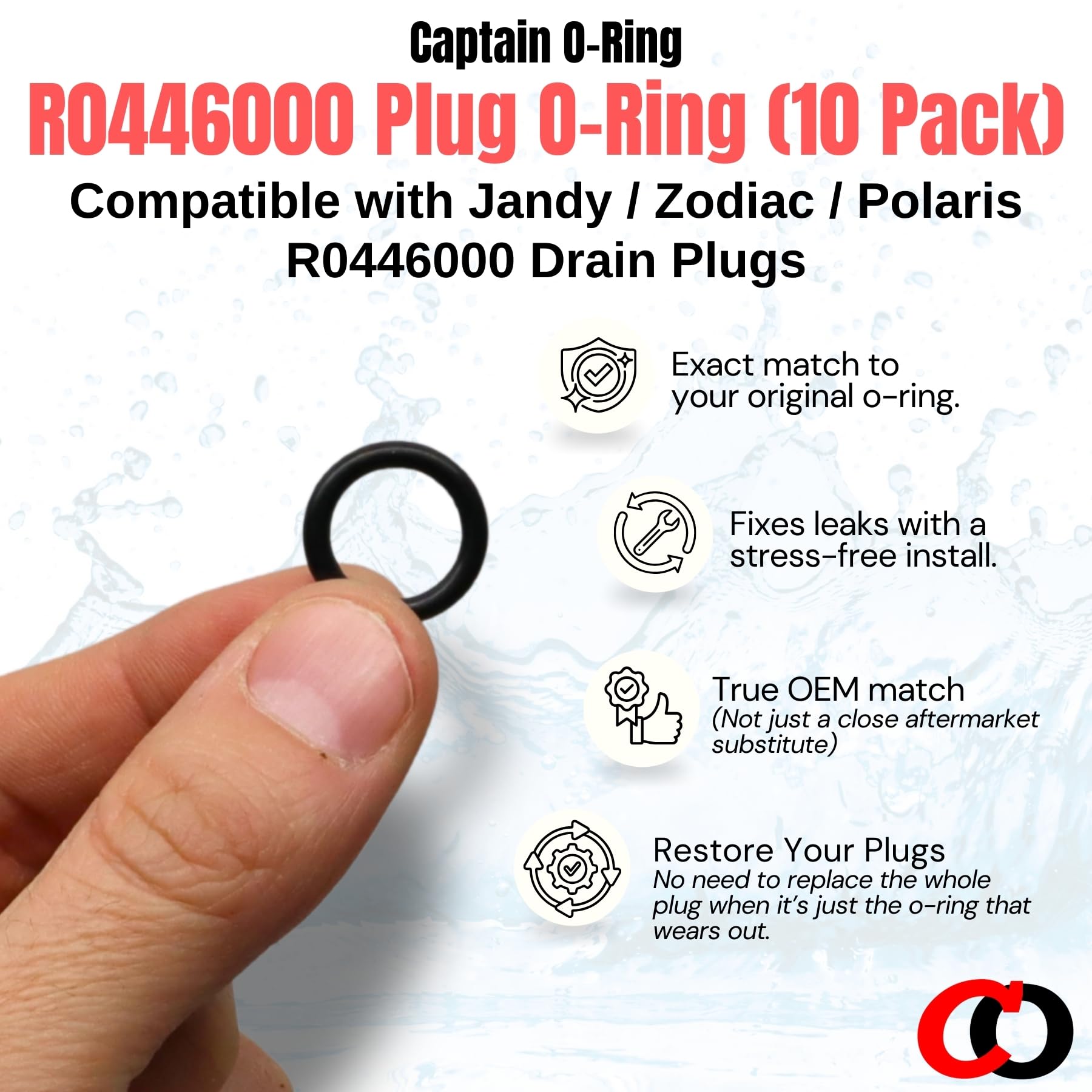 Amazon.com: Captain O-Ring – Replacement O-Rings for Jandy/Zodiac