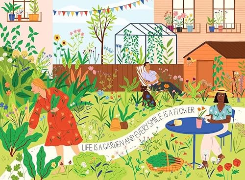 Miniatura 2 de RAVENSBURGER Puzzle 17123 La vida es un jardín-500 piezas