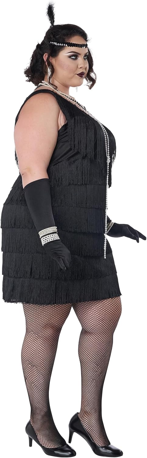 California Costumes Women's Plus-Size Fashion Flapper Plus
