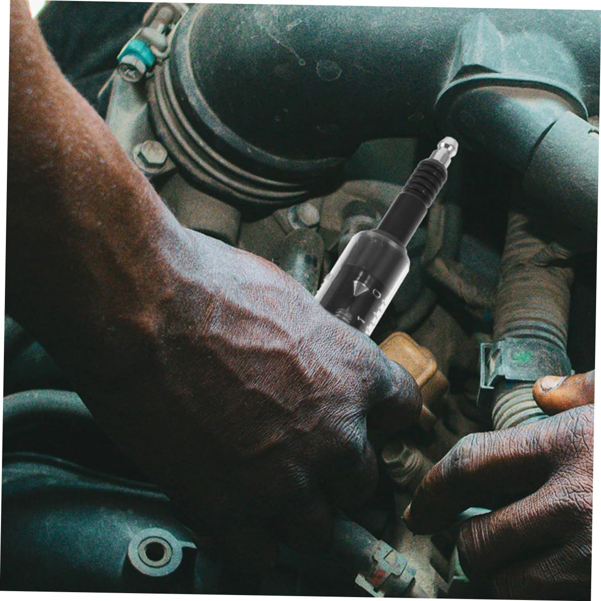 SOLUSTRE 2pcs Auto Spark Tester Tools Accurate Ignition Coil Diagnostic and Engine Spark Tester for Vehicle Ignition System Performance Testing