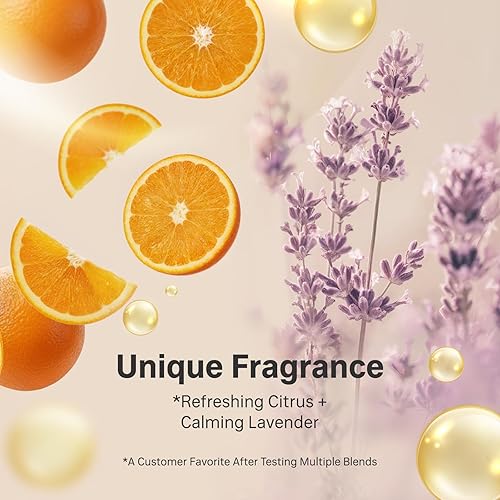 Miniatura 7 de Aceite de masaje  Aceite de lavanda y naranja de 10 onzas líquidas  Aceite de aromaterapia tailandés y terapia de masaje con jojoba, aguacate,