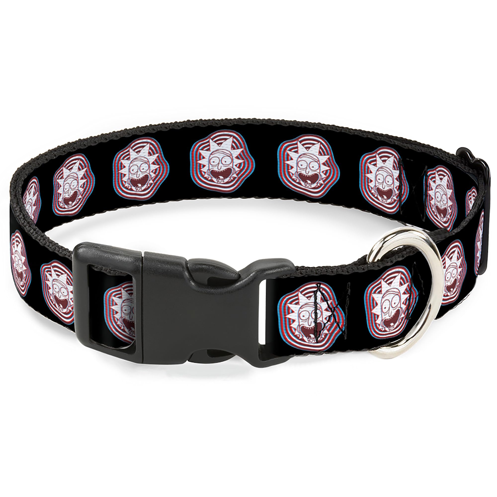Collier pour chien Rick and Morty grand chien boucle plastique réglable 40,6-58,4 cm