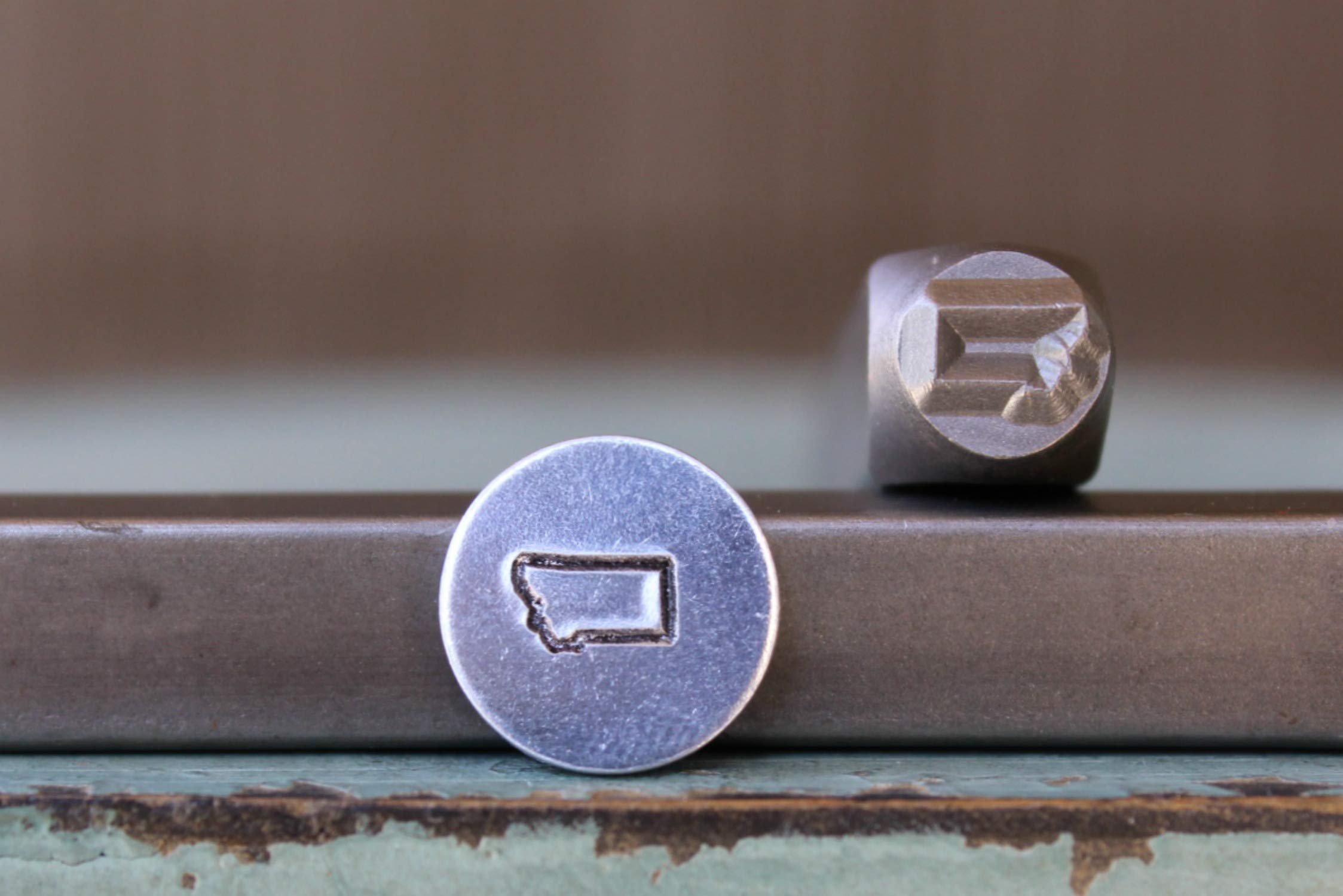 6mm US Montana State Single (Not a Set) Metal Punch Design Stamp CH-348