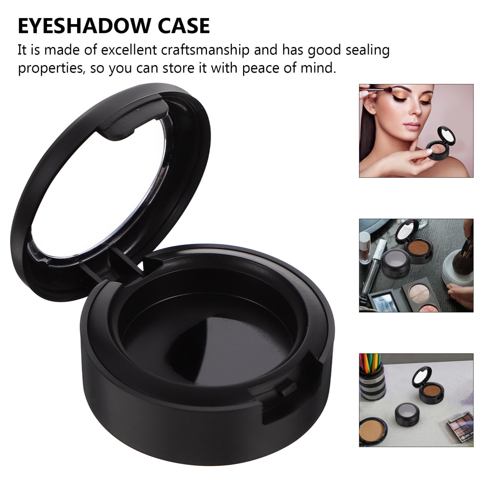 8pcs Box Empty Eye Shadow Box Makeup Empty Plate Makeup Container Makeup Accessories Eyeshadow Supplies Makeup Case Makeup Tool Eyeshadow Case Empty Eyeshadow Organizer