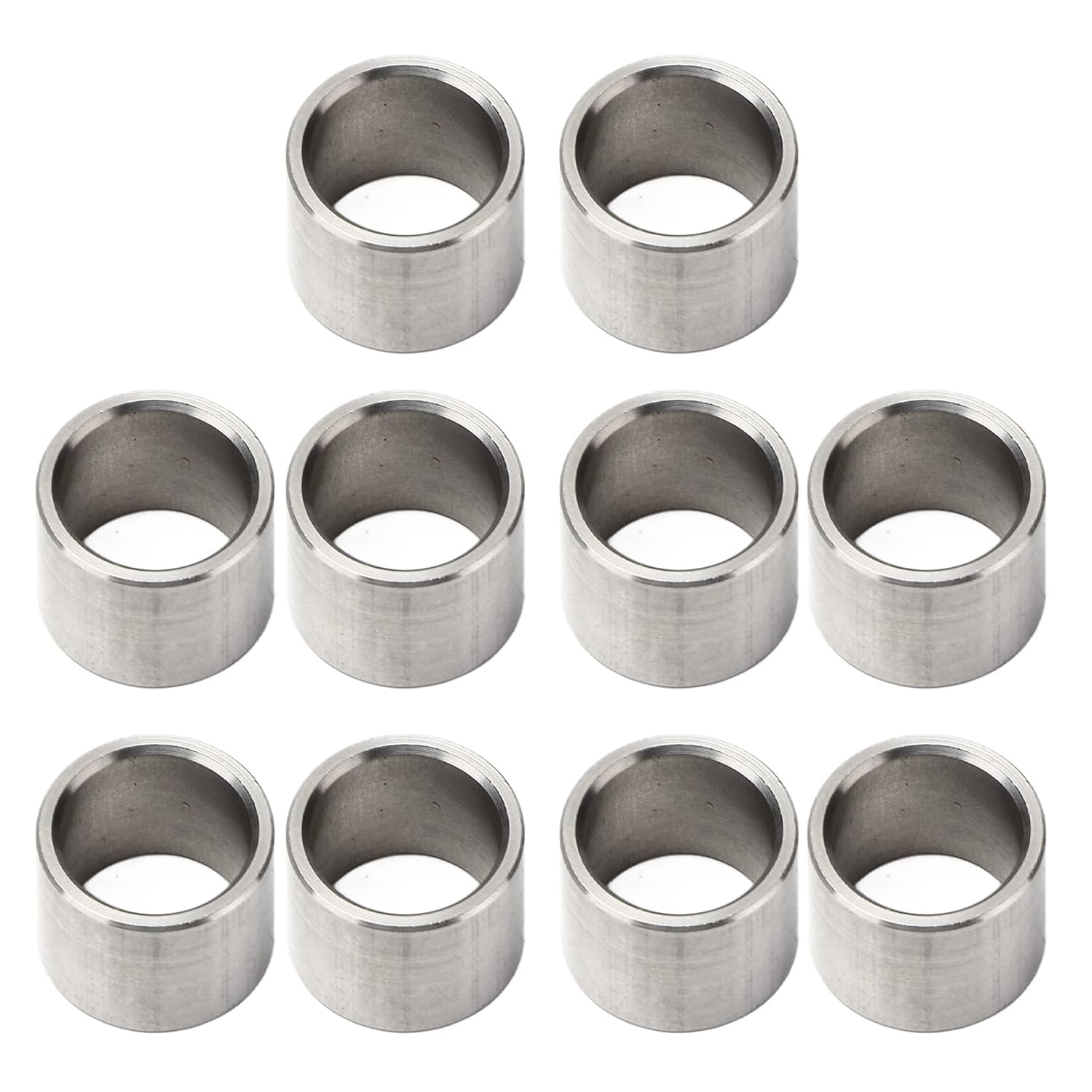 10Pcs Metal Washer Assortment, M2 M4 M6 M8 Stainless Steel Washer Set, Metal Washers Hardware, 15mm OD, 12mm ID(3515-0015-0120)
