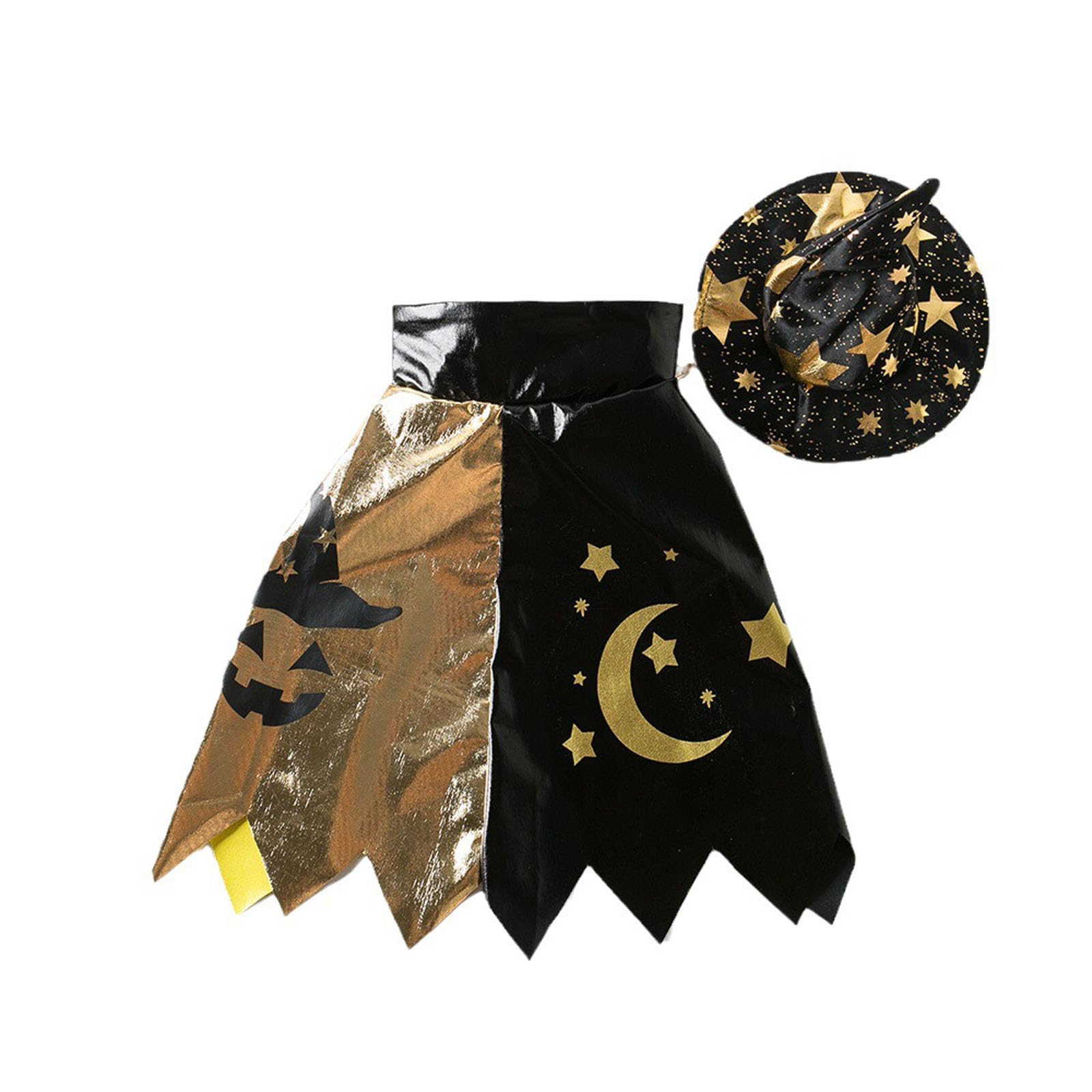 Disfraz de gato de Halloween, disfraz de mago para perros, capa para perro, disfraz de festival, disfraz de foto para mascotas