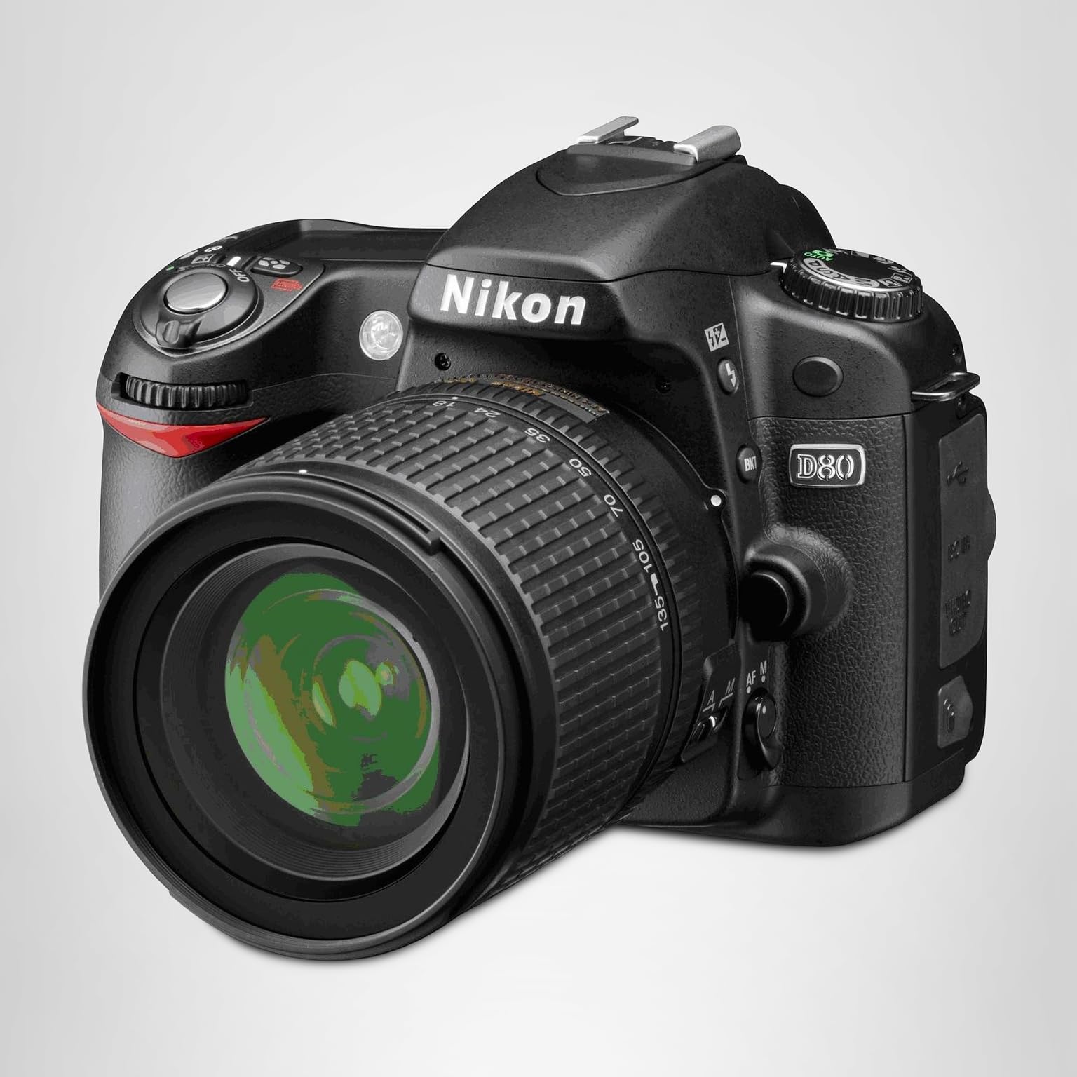 Amazon | Nikon D80 10.2MP Digital SLR Camera Kit with 18-135mm AF