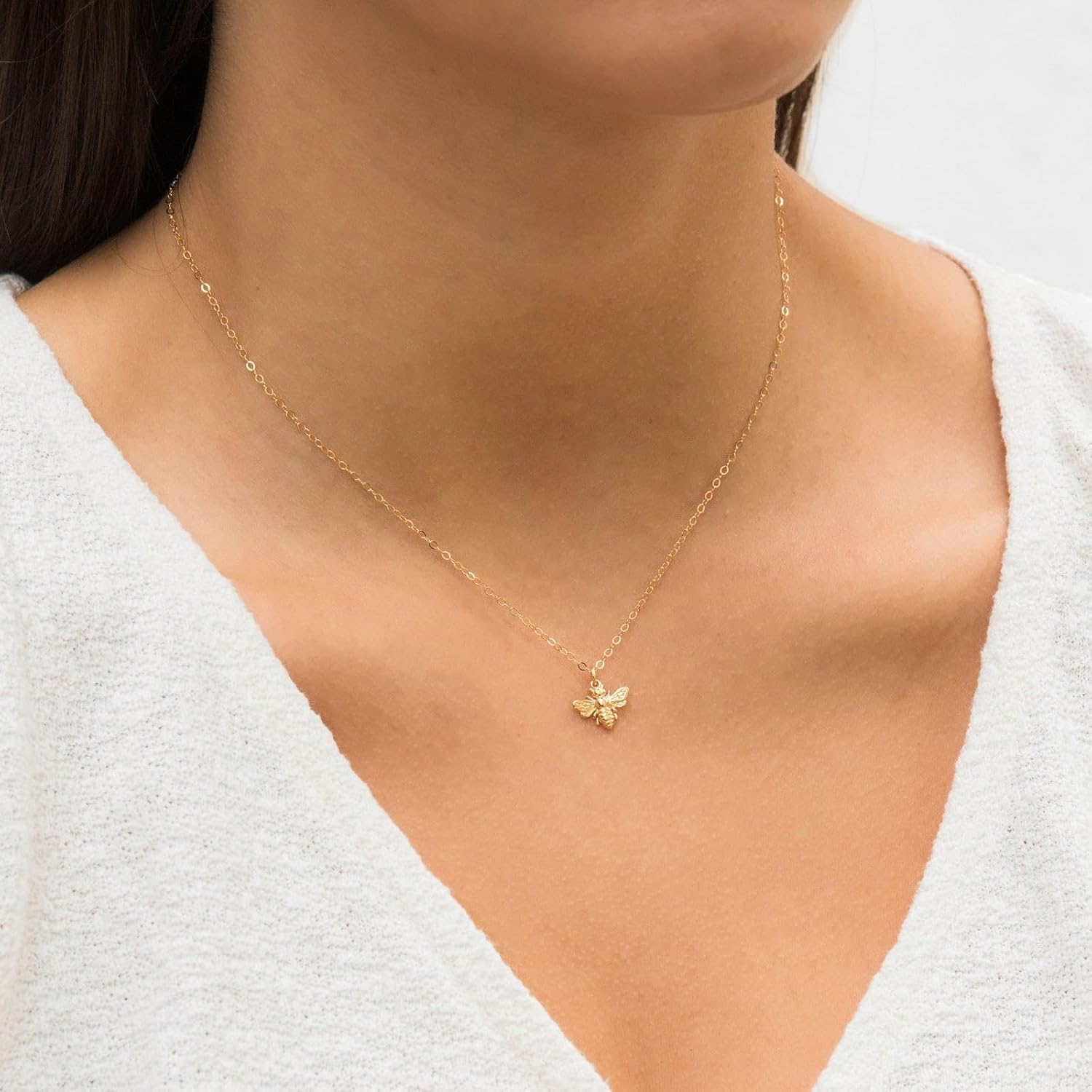 Gold Necklace for Women-14k Gold Plated Infinity Necklace Star Of David Necklace Evil Eye Cross Pendants Heart Dainty Gold Necklace For Women - Image 2